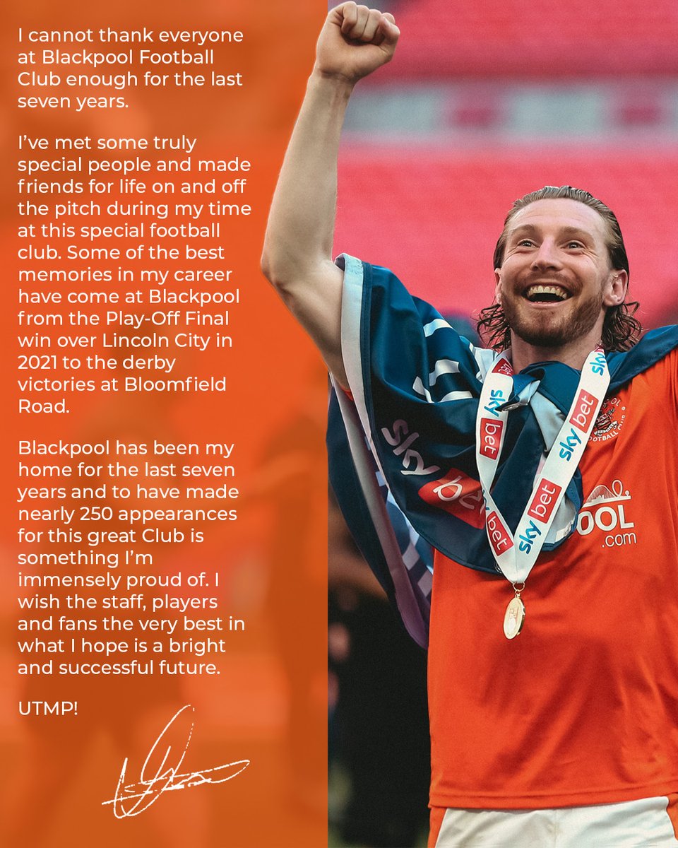 Blackpool FC tweet media