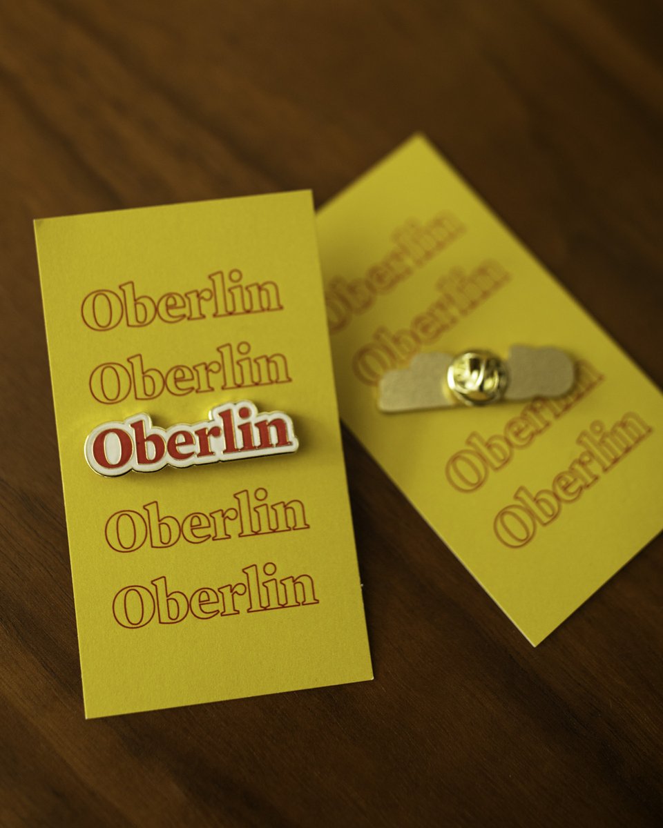 BusyBeaver's tweet photo. Proud to have made these enamel pins for Oberlin College! 

These were crafted for new student welcome packages, giving incoming attendees a little piece of campus before they even arrive. And a huge congratulations to the Class of 2026 who are graduating this May! 🎓 https://t.co/9jjk49rgI3