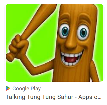 GangleRibbon's tweet photo. G-Guys.....I saw this app online it's called....Talking Tung Tung Sahur, is it by the same people who made Talking Tom? I loved Talking Tom, so I hope it is.... https://t.co/lWrF49KmhJ
