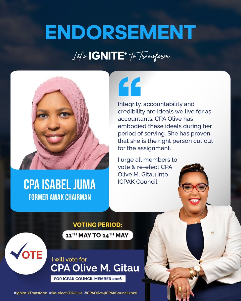 CPA Olive Gitau tweet media