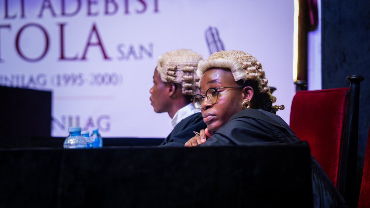 lex_gemot's tweet photo. INCOMPARABLE MOOT IN THE BAG! 🏆

In commemoration of the 20th posthumous anniversary of Prof. Jelili Adebisi Omotola SAN, The Incomparable Moot (Jelili Omotola SAN Edition) was held between University of Lagos and Obafemi Awolowo University. https://t.co/VvUDhK79KC