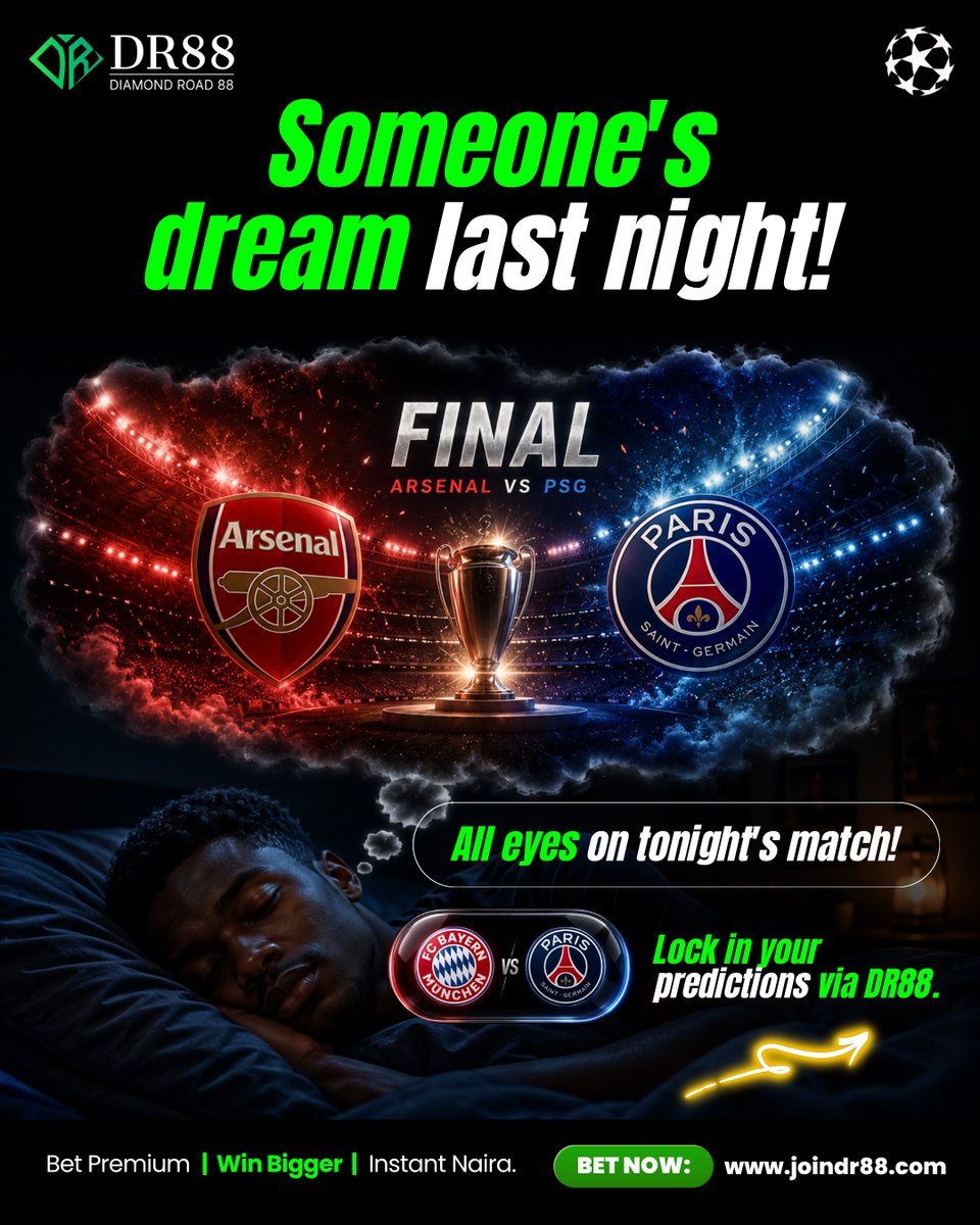 SOMEONE'S DREAM LAST NIGHT!
Could this be the final we see? All eyes are on tonight’s massive clash between Bayern and PSG. Lock in your predictions and turn that dream into reality!
The Main Points:
• Big Match: Bayern vs. PSG is the focus for tonight.
• Elite Predictions: Use