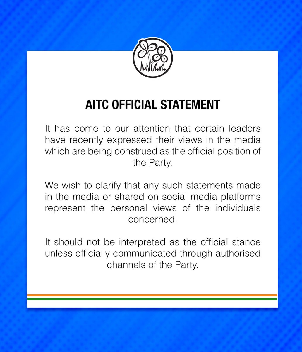 All India Trinamool Congress tweet media