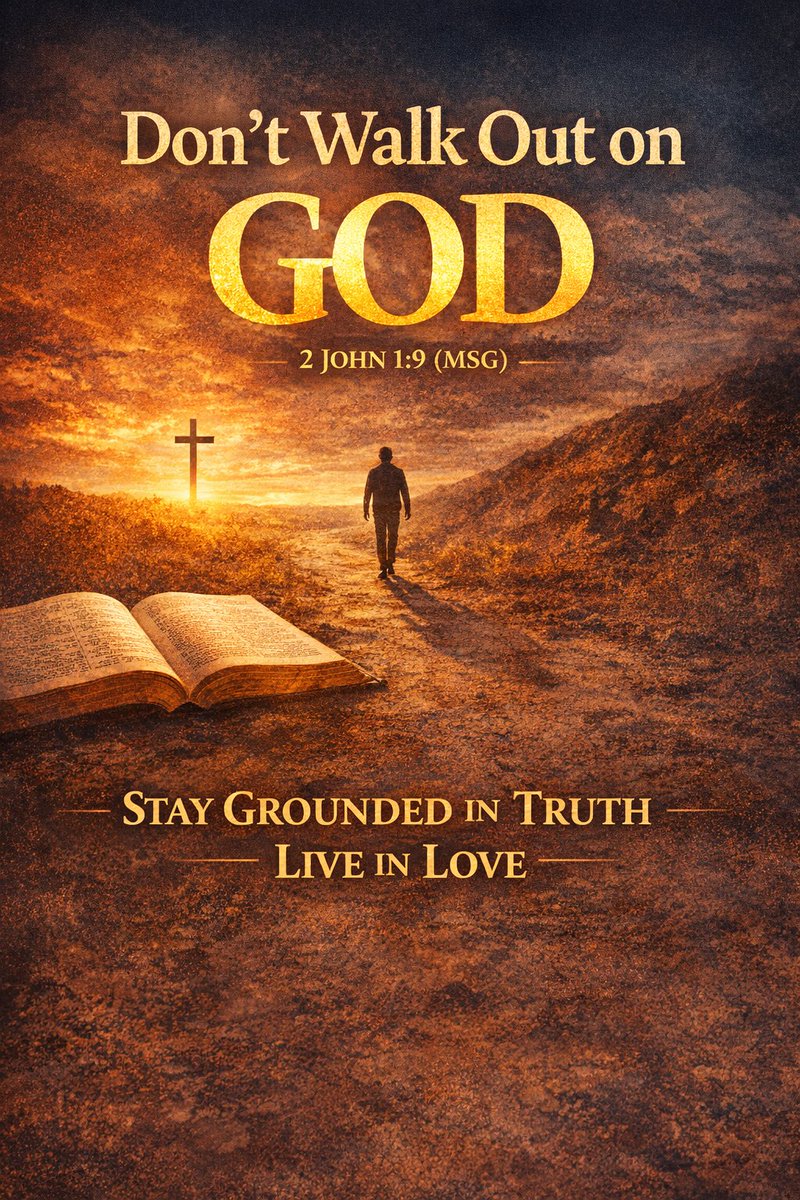 arthurposton's tweet photo. https://t.co/TnIzenyqnZ

#RemainInChrist #WalkInTruth #FaithRooted #DailyDevotional #DontWalkOutOnGod https://t.co/2Xvgsesp6U