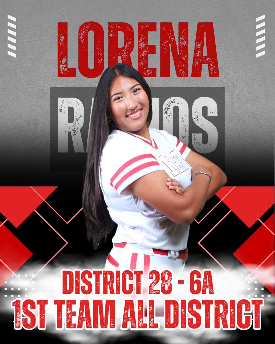 TaftRaiderSB's tweet photo. Congratulations to Senior, Lorena Ramos, for earning 1st Team All-District! We are SO proud of you! #Defend741 https://t.co/sfrF8ojzPl