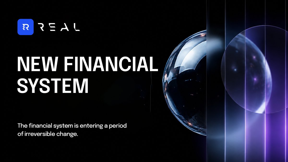 The financial system is entering its biggest reset in decades.

The next 5 years will not be about slightly faster payments or better apps.

They will be about tokenized assets, programmable ownership, real-time settlement, open access, and financial infrastructure built for a