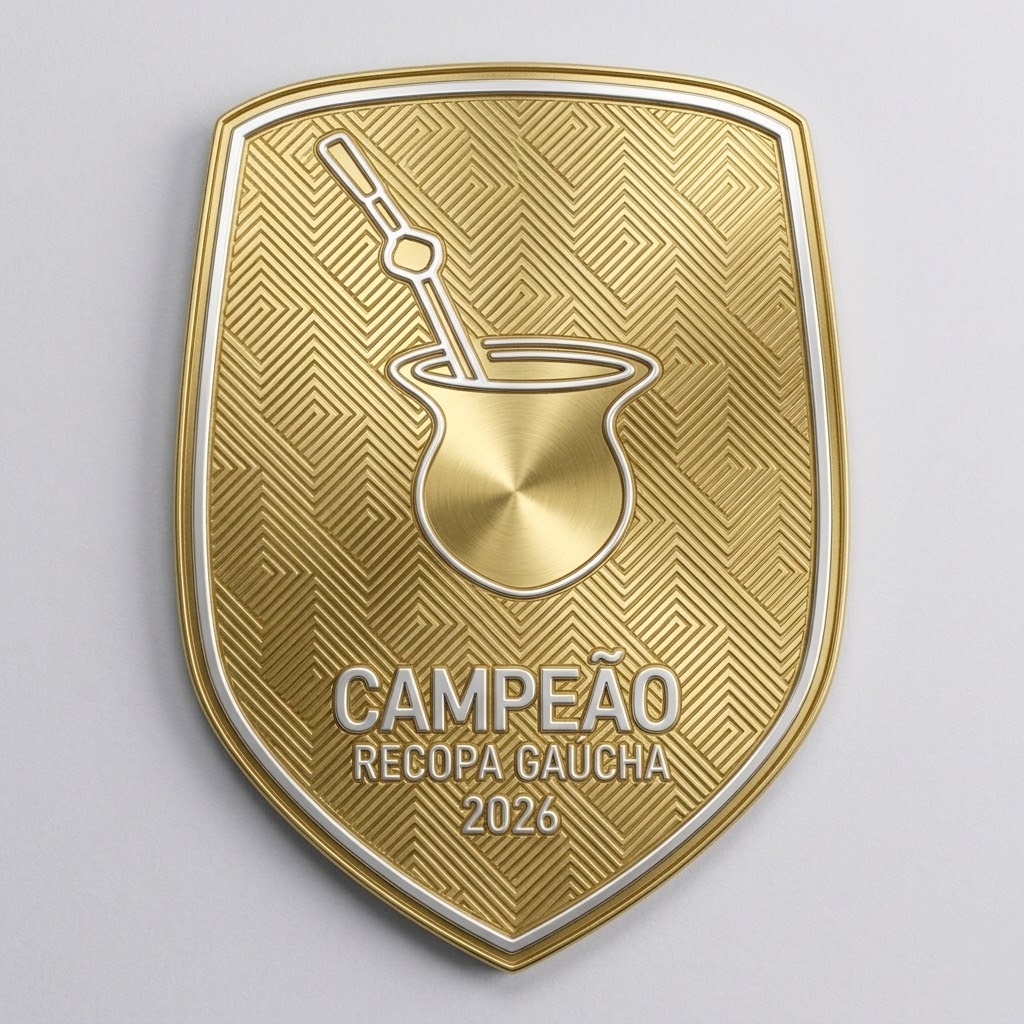 🚨- O patch que será usado pelo Internacional nos próximos jogos caso a equipe saia campeã hoje, no Bento Freitas. 

Direção ainda estuda entre colocá-lo no peito ou na manga. 

🗞️ <a href="/jhow_jv98/">Jóia</a> / JóiaTV