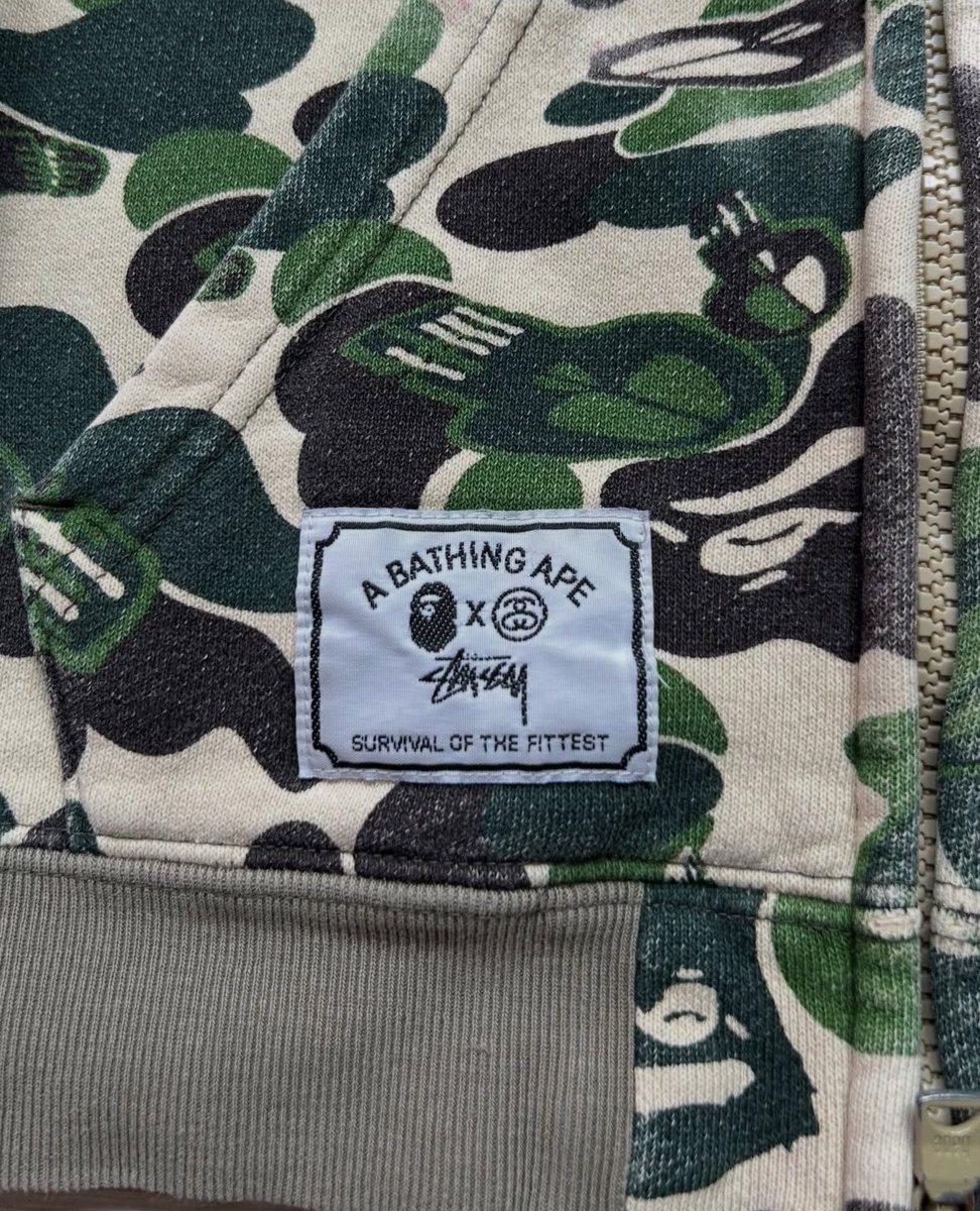 BAPE x Stüssy Full Zip (2010)