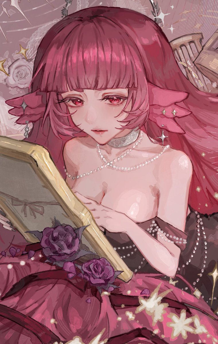 emmytheaxolotl's tweet photo. Do queens still get headpats? 💖💧#vtubing #vtuber https://t.co/79CRh6A9l5