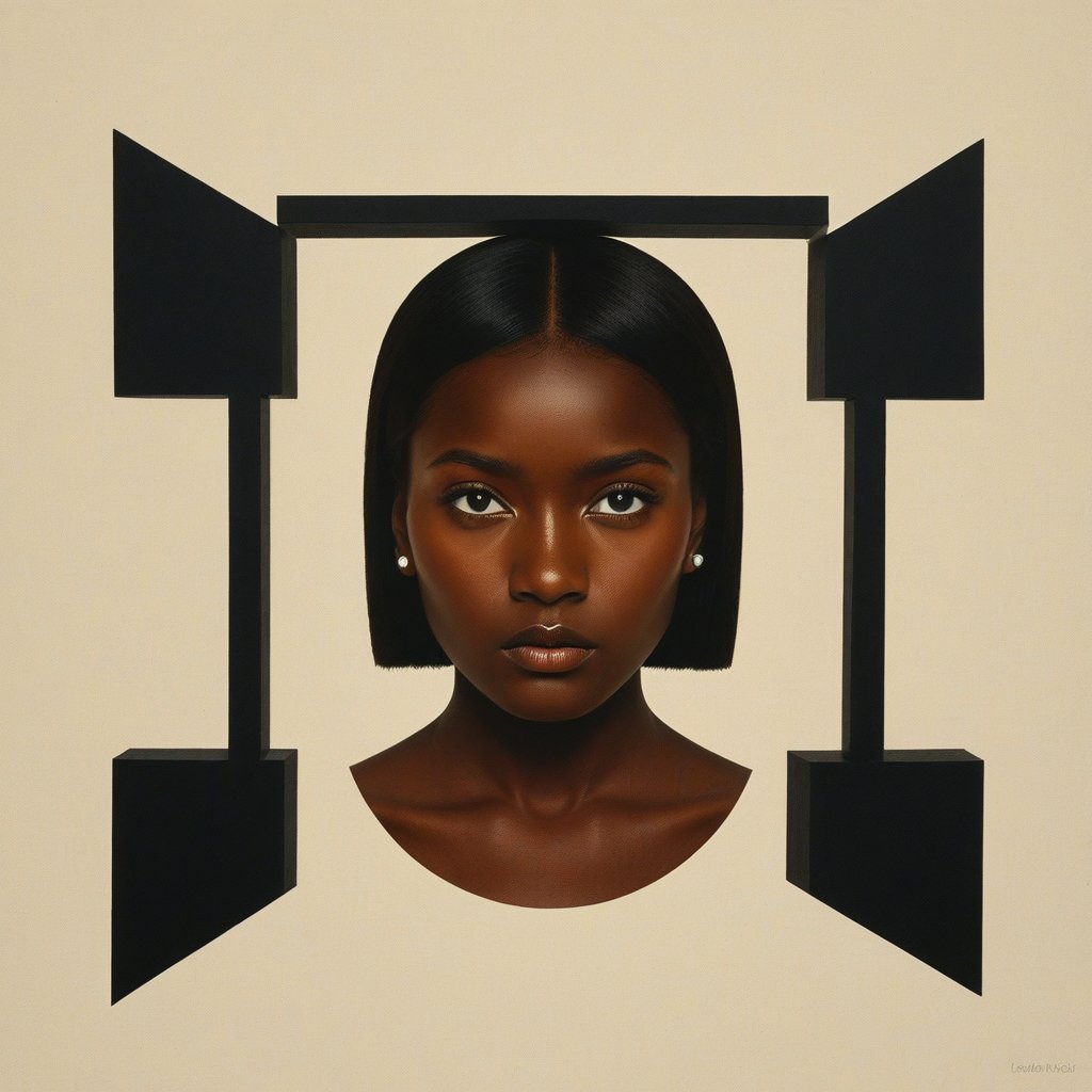 kadostratify's tweet photo. Breaking the frame to find a new perspective. 📐✨

There is a certain power in what remains unseen. By stripping away the expected and layering in the abstract, we redefine the portrait. Which version speaks to you: the Bold Shadow or the Primary Pulse?

#GeometricArt https://t.co/zTWGNBuYEh