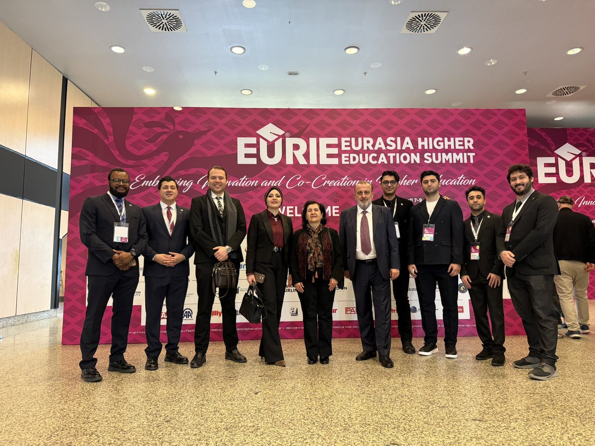 Proud to be part of EURIE 2026, with universities partners, and inspiring leaders in international education.

A meaningful event filled with valuable conversations, new opportunities, and a shared vision for shaping students’ futures.

#EURIE2026 #MarifetGroup #raghdalutfi