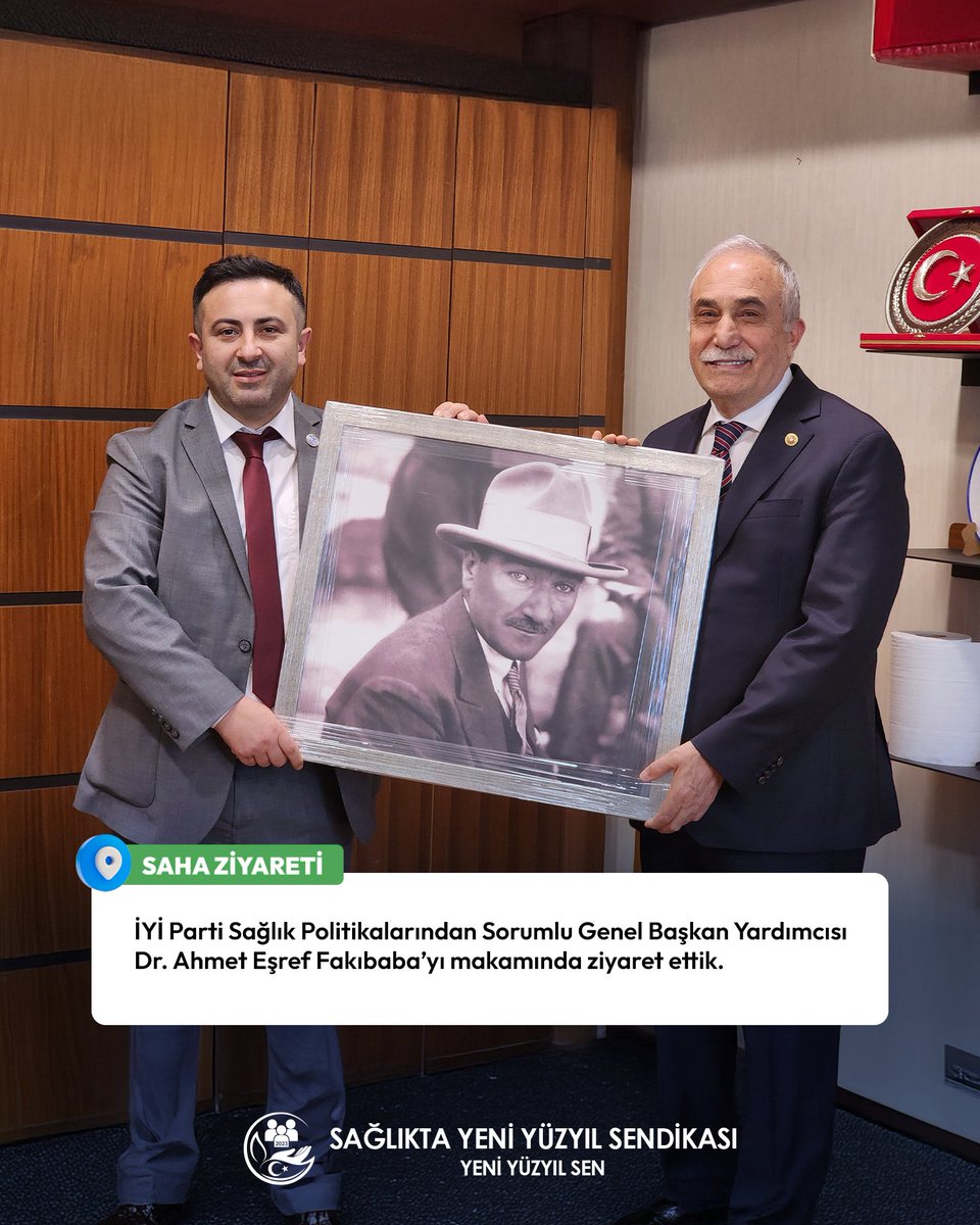 Sağlıkta Yeni Yüzyıl Sendikası tweet media