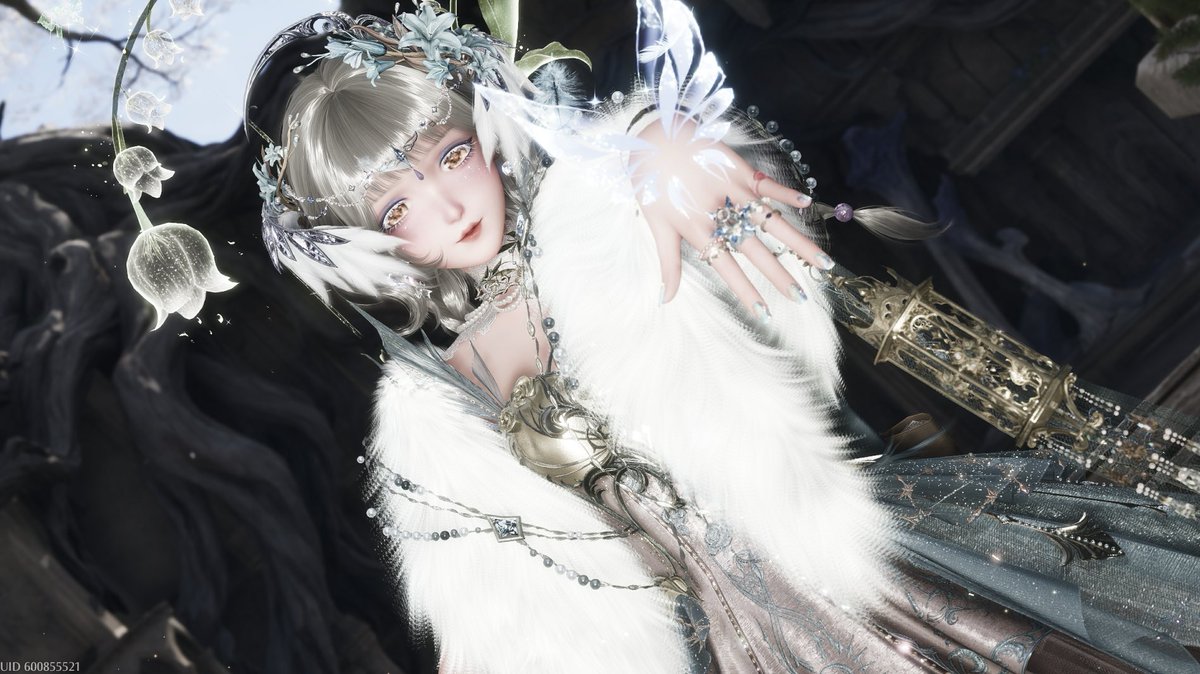 ploovi's tweet photo. 🕊️🤍✨#InfinityNikki https://t.co/fAeoLxkRDE
