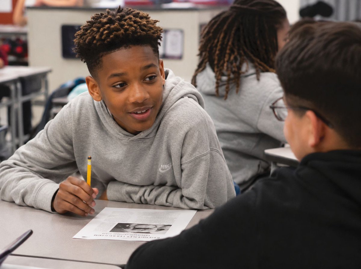 iMarquezEDU's tweet photo. TRTW only works if students actually talk.

Don’t hand out a text and jump to silent reading. Start with discussion first. That conversation builds background knowledge, supports English learners, and makes the writing feel less intimidating.

#TRTW #TeacherTips https://t.co/AGOZZS4L2P