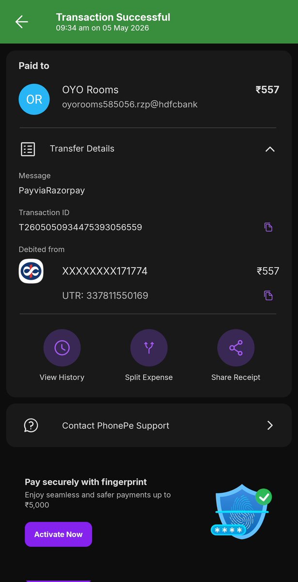 Ananthkinit's tweet photo. Hey @OYO4U @oyorooms, i paid using my UPI and the refund was processed to oyo wallet! Why does this happen?

@riteshagar

#oyo 
Booking id: GEA91206 https://t.co/AhoyYpwSDQ