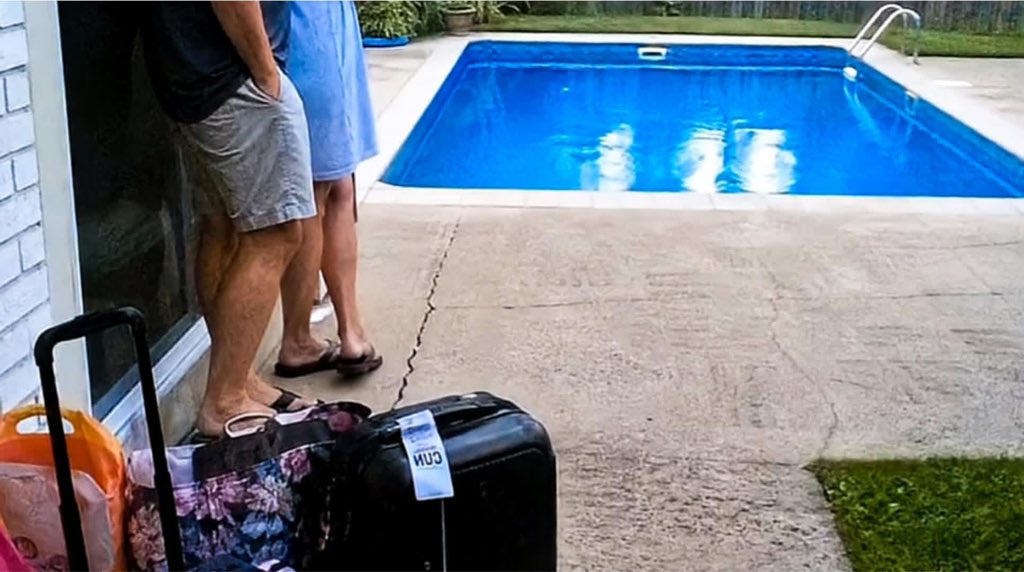 The Volkov family came home from two weeks in Cancún to find a fully installed, 18-by-36-foot inground swimming pool in their backyard.
Landscaping. Tile edging. Heated. The whole thing. The contractor had misread "44 Delaware Lane" as "44 Delaware Court - three blocks away. The
