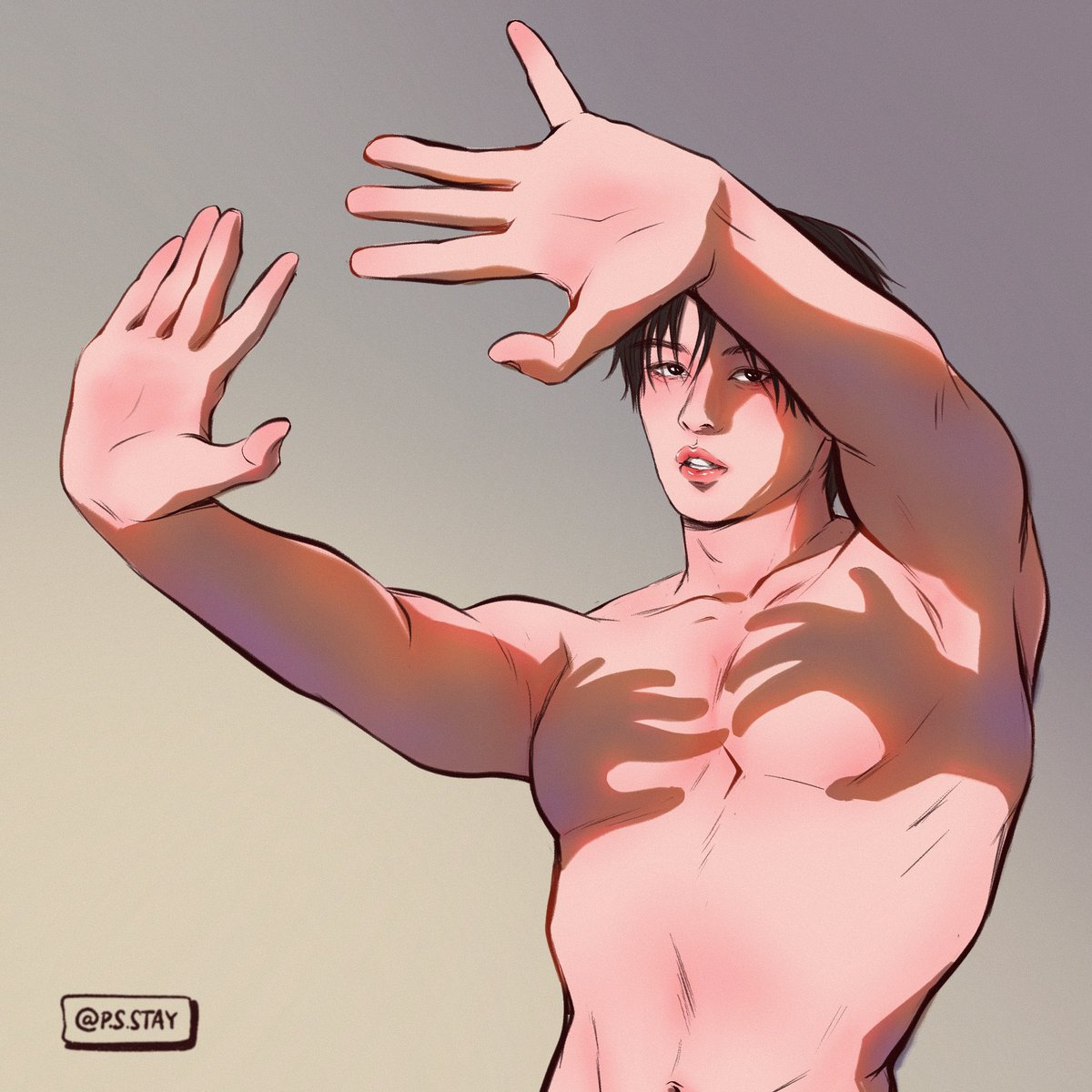 Attention, everyone! 💁‍♀️ Shadow hands bra Mimo 🐰
He is not a want, he is a need.