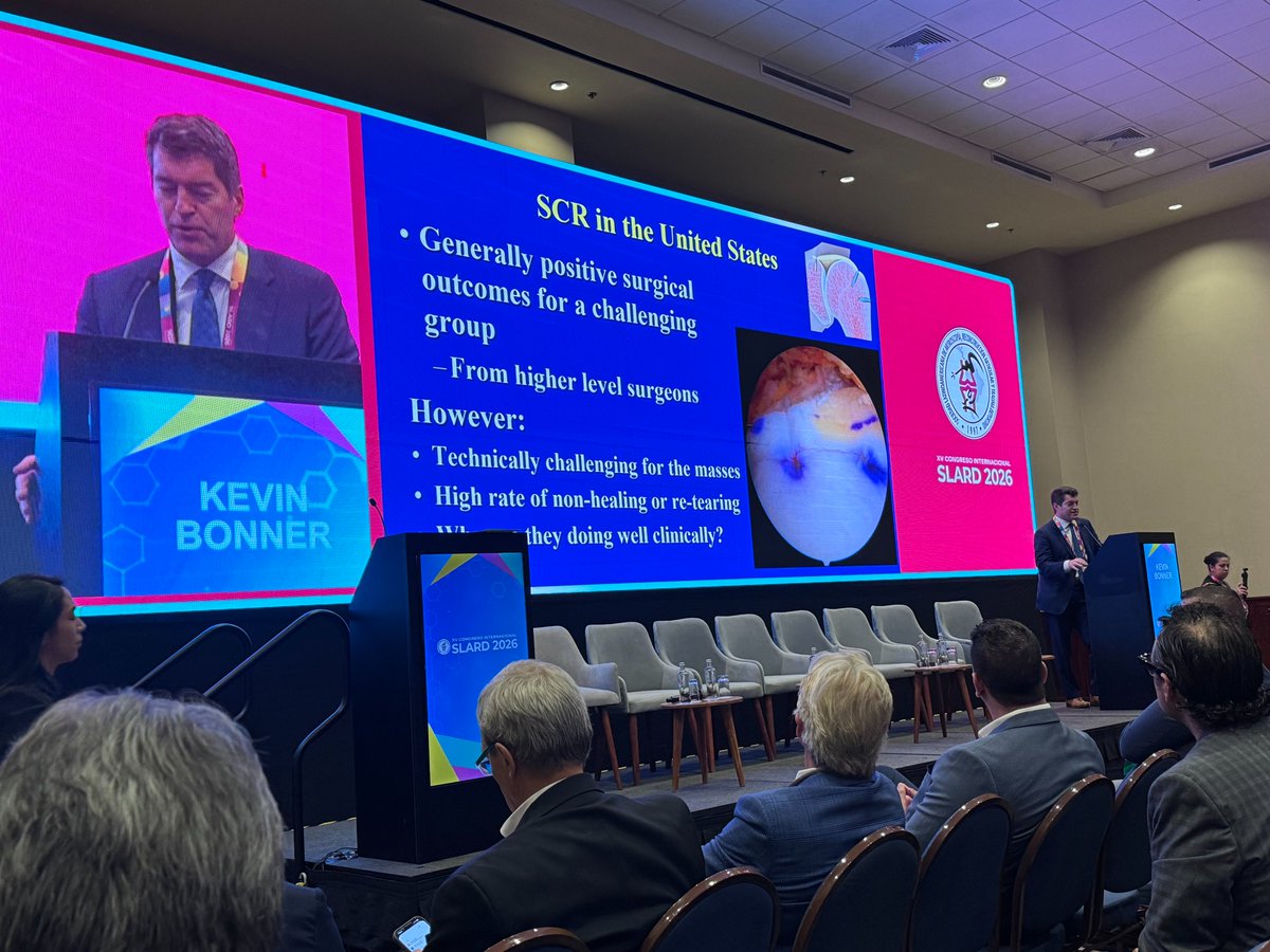 KevinBonnerMD's tweet photo. Lima, Peru (SLAARD Meeting)

Honored to lecture at the SLAARD meeting in Lima, Peru on shoulder &amp; rotator cuff pathology. Great to connect with global colleagues and spend time with an outstanding group of peers. #ShoulderSurgery #Orthopedics https://t.co/MvlMJMURhQ