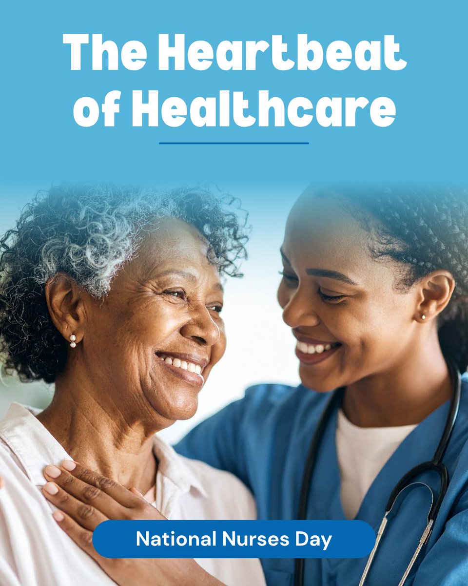 WNYUrology's tweet photo. Behind so many moments of healing is a nurse.

The reassuring voice before a procedure; the calm presence during uncertainty; the compassion and comfort.

On #NationalNursesDay, we thank the nurses of WNY Urology for the skill, empathy and heart they bring to every patient. 💙 https://t.co/NZqs2AUIOZ