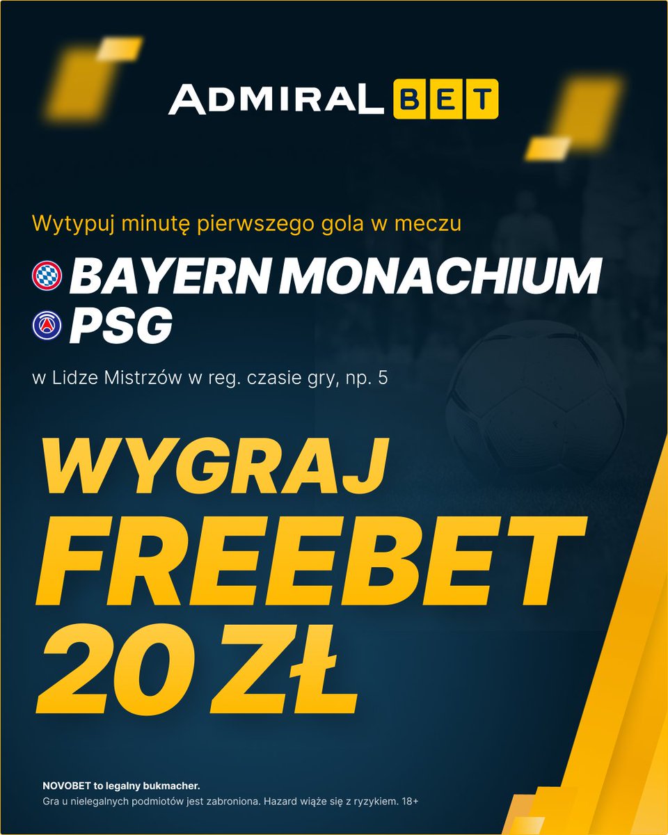 AdmiralBet.pl tweet media