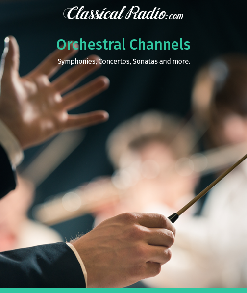 ClassicalHQ's tweet photo. Treat your ears today! From splendid symphonies to stirring sonatas &amp; captivating concertos—dive into a world of classical wonders. Just select “Orchestral” in the Style Filter on our app or website to explore all our orchestral channels: https://t.co/mZT5WQw9dQ

#ClassicalMusic https://t.co/wAPpSIYfw0