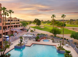 MarriottGolf's tweet photo. Scottsdale Marriott at McDowell Mountains

More Sleep. More Golf. More Savings. Score 20% off a 2 night all suite Scottsdale stay near top courses, 2PM late checkout and self-parking. Trade the fairway for poolside lounging between tee times!
Learn More: https://t.co/MPBgJtj2Sa https://t.co/tnAE3BT2Sw