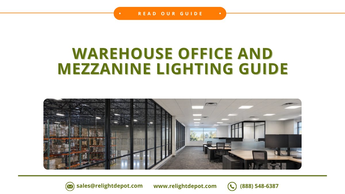 RelightDepot's tweet photo. The gap between warehouse floor lighting and mezzanine office requirements is where projects either optimize costs or create problems at inspection and closeout.

👉 Read the guide:
https://t.co/UPtn2AVtaV

#generalcontractor #electricalcontractor #lighting #relightdepot https://t.co/djXvfErJu0