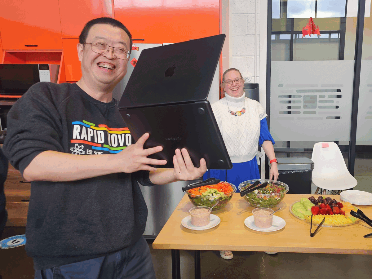 rapidnovor's tweet photo. 🥳 We just celebrated our 11th anniversary! 

We celebrated the only way we know how: with good food and good company (don't worry, we made sure our remote teammates felt included too 😉) 

Here's to 11 years of great science and even greater people!
 
#CompanyAnniversary https://t.co/HV4O8FARAF