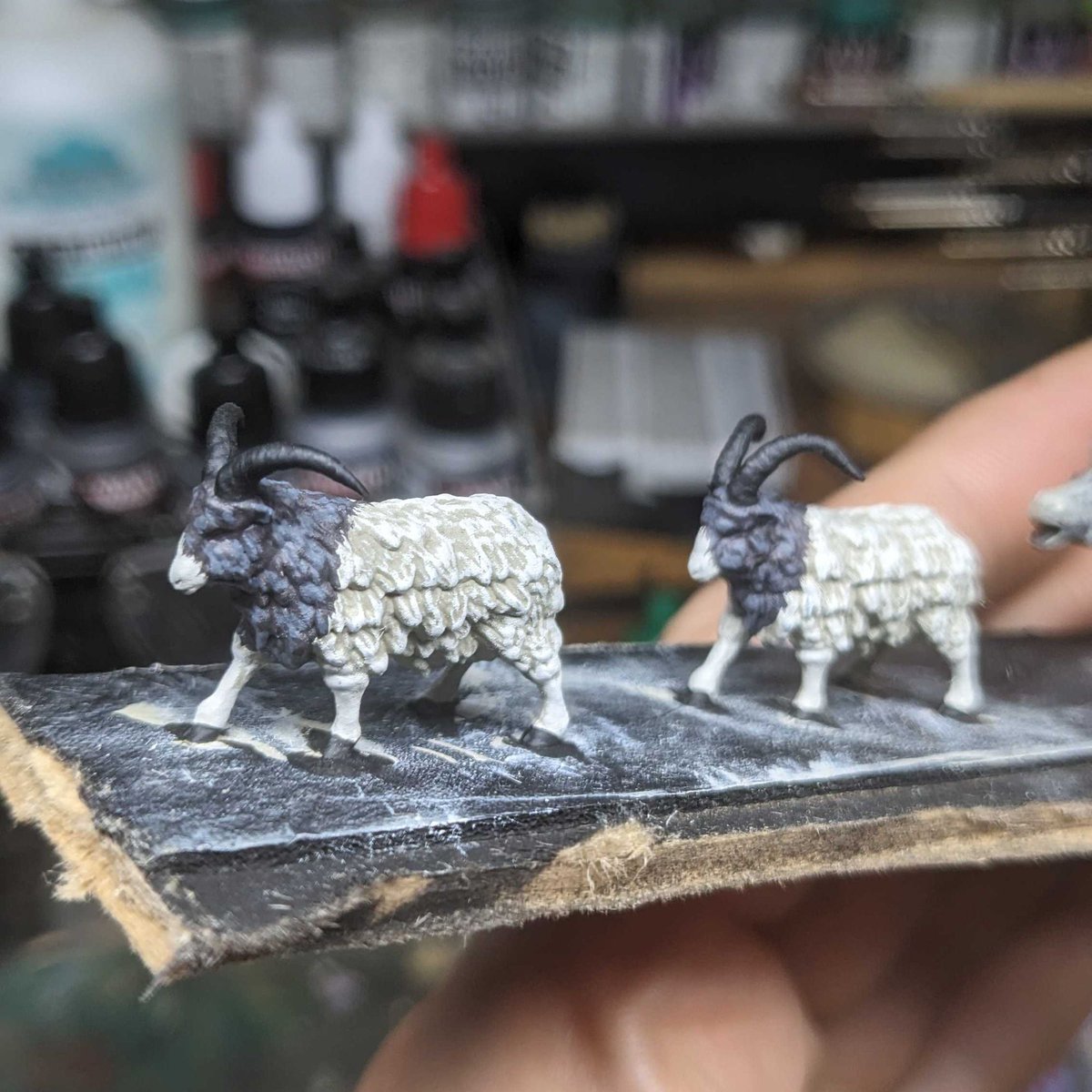 WargamesIll's tweet photo. From geese to a horse, here are a few more WiP shots of Matt's Victrix Medieval Farm Animals.

#WiPWednesday #WorkinProgressWednesday #Wargaming #Wargamers #TabletopWargaming #Tabletop https://t.co/tq3qysRC8H
