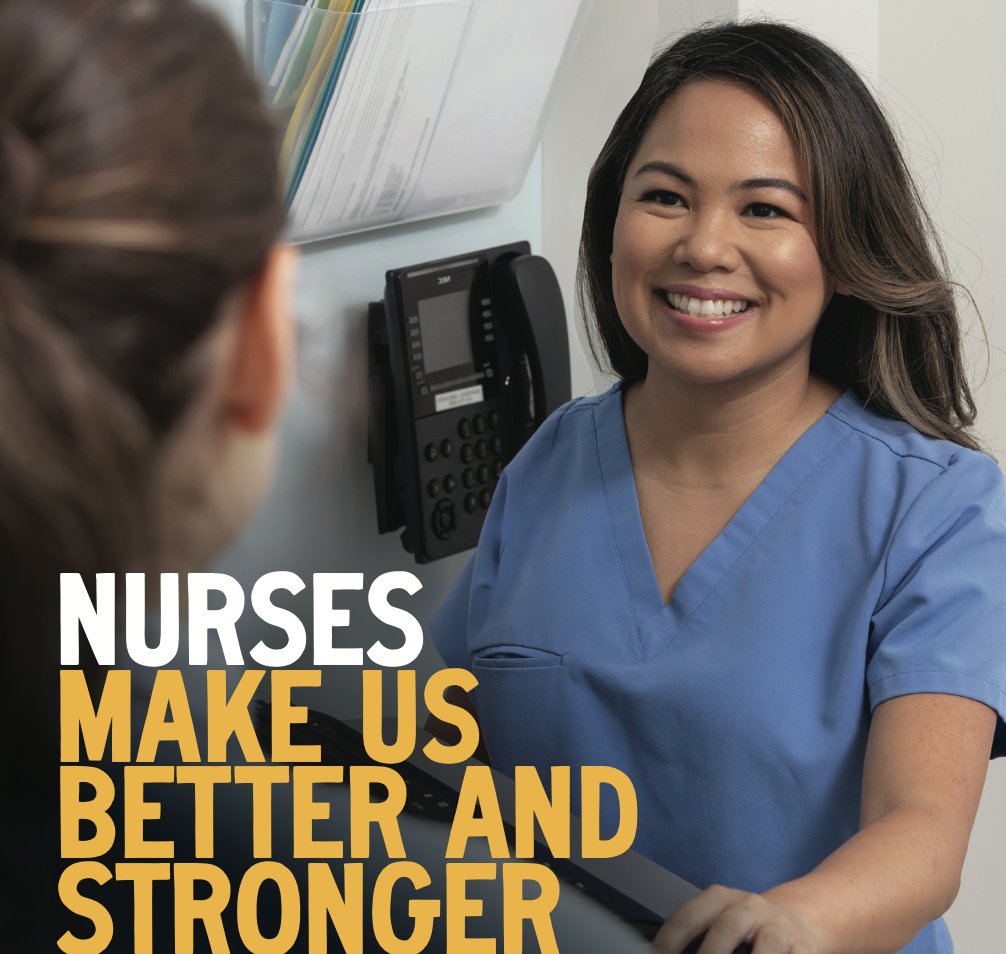 NorthwellHealth's tweet photo. To the 22,000 nurses across our system:

💙 We see the work that you do.
💪 The tireless, hard, beautiful work.

We’re proud to recognize the compassion and strength you bring to the mission—every day, for everyone.

#NursesWeek2026 #MadeForThis https://t.co/Xl5Oeuj34B