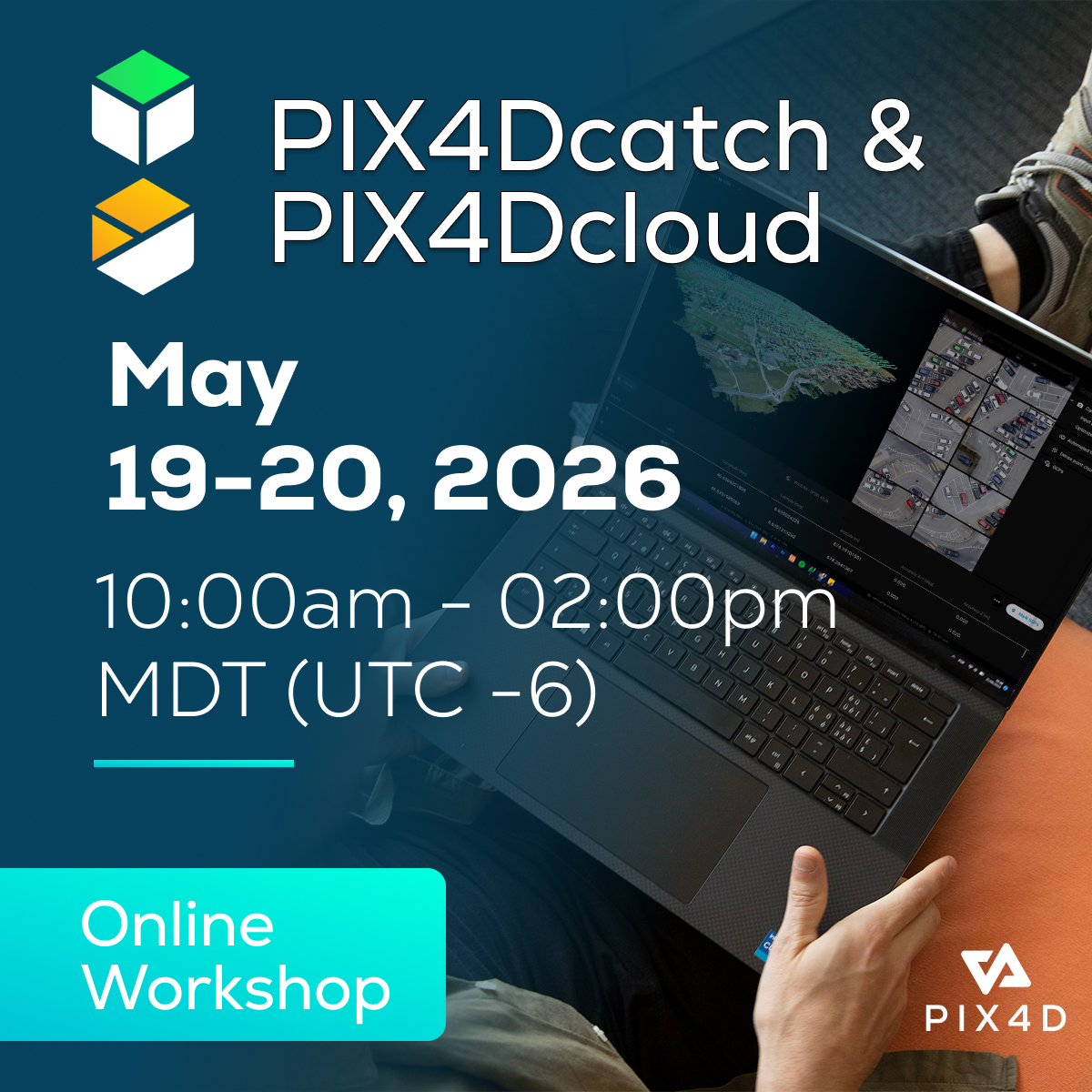 pix4d's tweet photo. The countdown is on! ⏳

We are less than two weeks away from our PIX4Dcatch &amp; PIX4Dcloud Online Workshop. If you’re looking to master terrestrial scanning and cloud-based photogrammetry, this is the session for you.

Join from anywhere!

Sign up here: https://t.co/QMc9fL0xqq https://t.co/WTHoBFbJjL