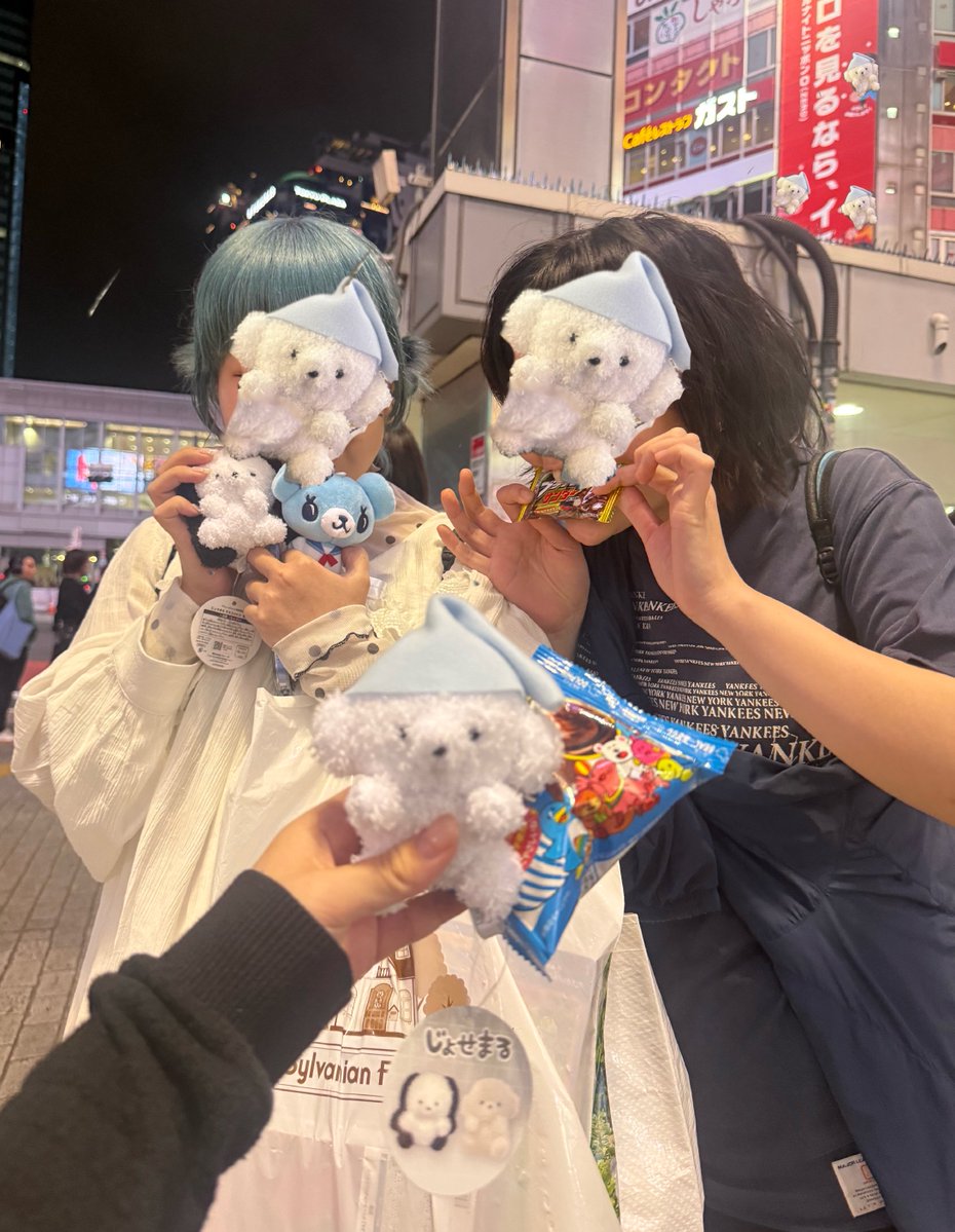 みんなありがとう、ありがとうでみんなじょせまるになっちゃった、、