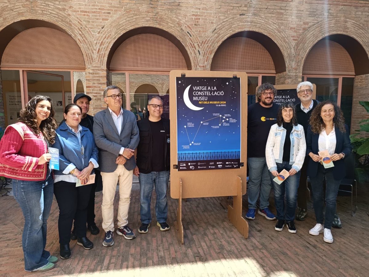 MNATTGN's tweet photo. 🏛️✨ El MNAT, juntament amb 8 museus i centres culturals més de Tarragona, impulsa un any més el Viatge a la Constel·lació Museu, sota el lema “Cercant la pau”, per celebrar conjuntament la Nit dels Museus.

🗓️ Dissabte, 16 de maig

ℹ️ https://t.co/HgILDhKdFD https://t.co/f610BZC6Fu