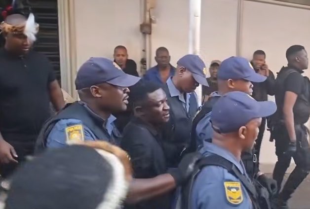The Drug Dealer caught by Police at the March and March is from Nigeria. 

😭🇿🇦the EFF is not gonna like this .