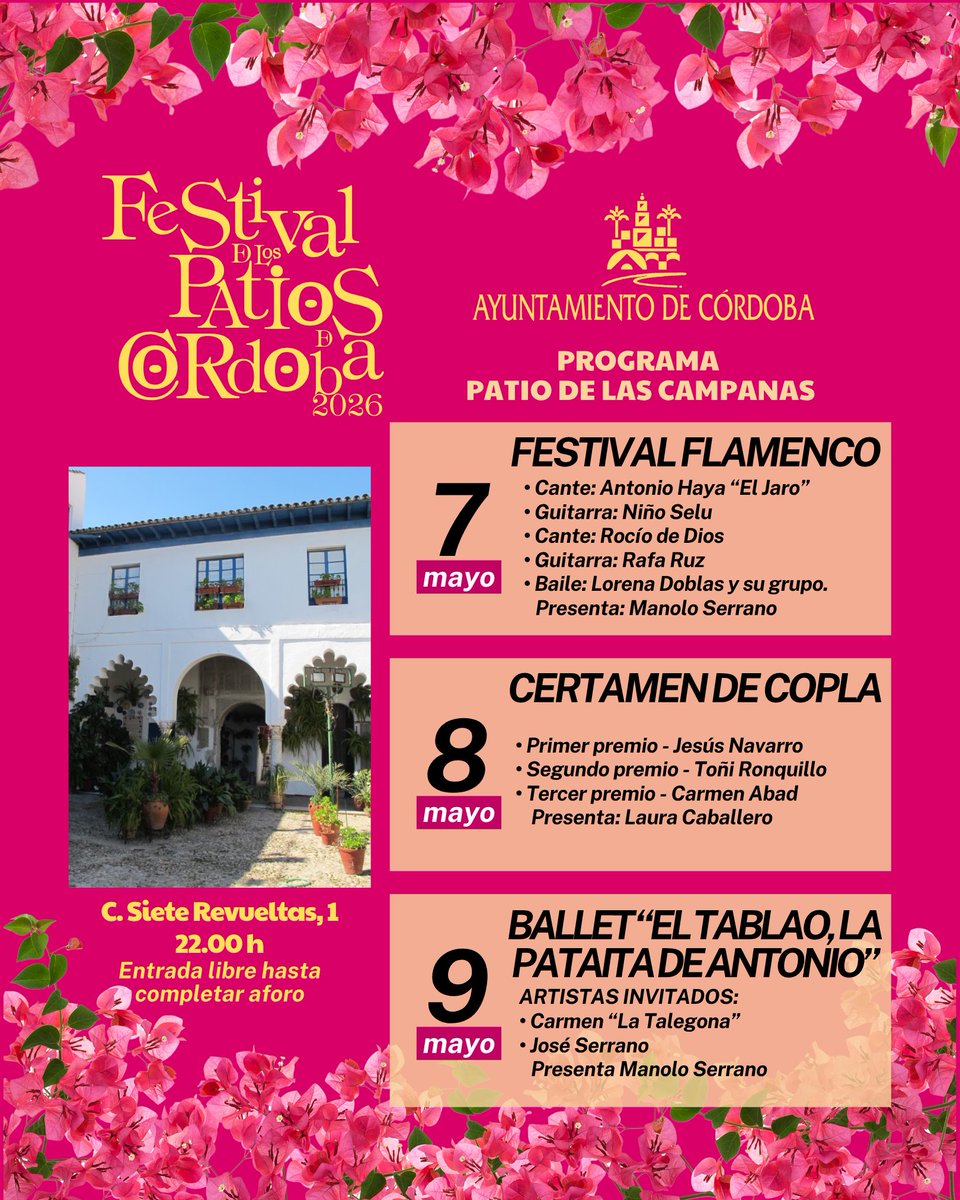 Fiesta de los patios tweet media