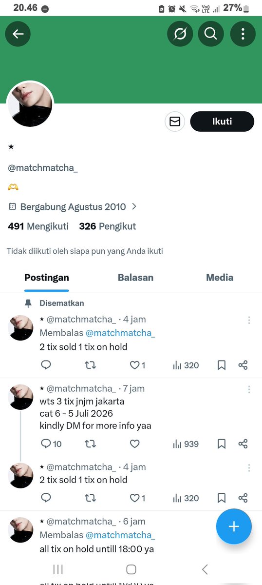 aÿaa | WTB JNJM CAT 6 (2tix) tweet media
