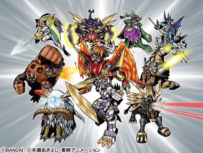 I know the sovereigns being apart of it was a homage to. Adventure but the more i think about it the more i wonder what if they got to use the 10 legendary warrior digimon since its based on ancient digital world and all who do you think would get what?