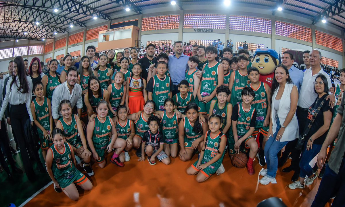 Vinimos con mucha alegría a Guarambaré para inaugurar el Polideportivo Municipal “Heriberto Herrera”, en homenaje a uno de los hijos más ilustres de esta tierra, gloria del fútbol paraguayo y orgullo nacional, que fue jugador y técnico campeón en Europa.

Guarambaré también es