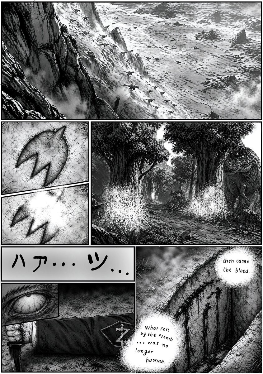 HelianWenny's tweet photo. Page 1 of my original Dark Shounen manga.
In a world torn by war, monsters, and causality errors…
they ran to survive.
Then came the blood.
Fatebound Mandate / 天命の裁定
#DarkShounen #MangaArt #OriginalManga #SciFiManga https://t.co/ubKTlyycBe