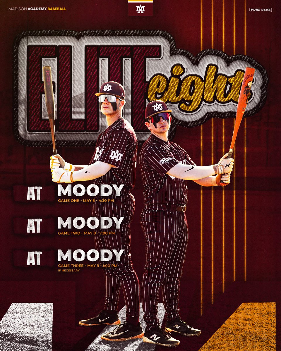 Madison Academy Baseball tweet media