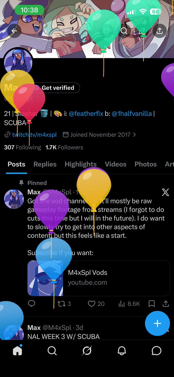 Max tweet media