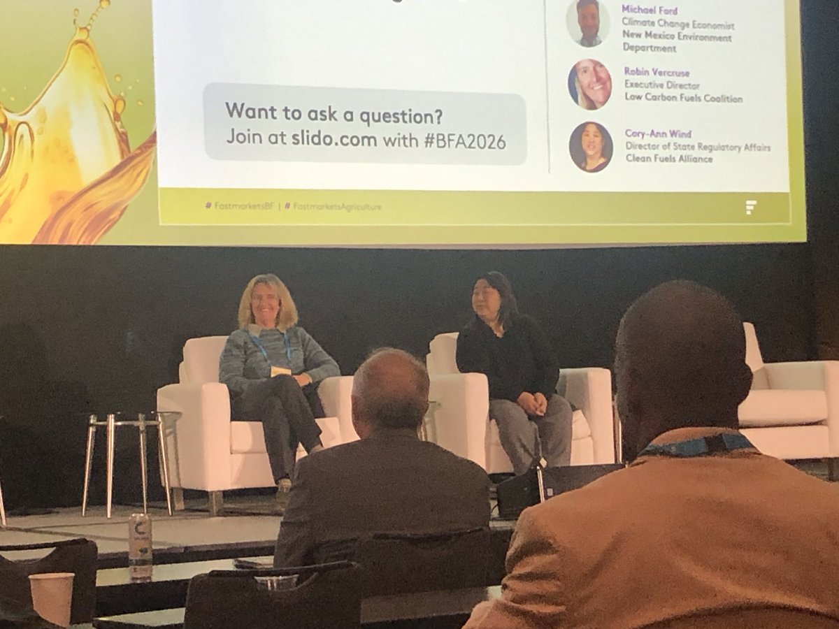 FuelingAction's tweet photo. Pleased to be a sponsor of @Fastmarkets Biofuels and Feedstocks 2026. Thank you #FastmarketsBF for hosting @CleanFuelsAA CEO @donnell_rehagen. https://t.co/OBfWdr0pNt