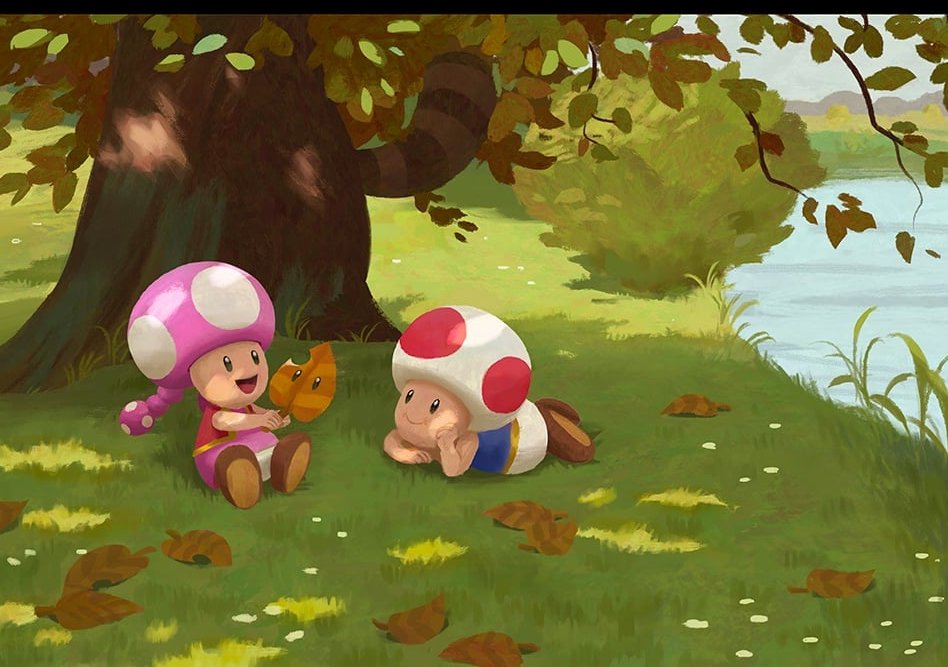 Super Mario Concept Art tweet media