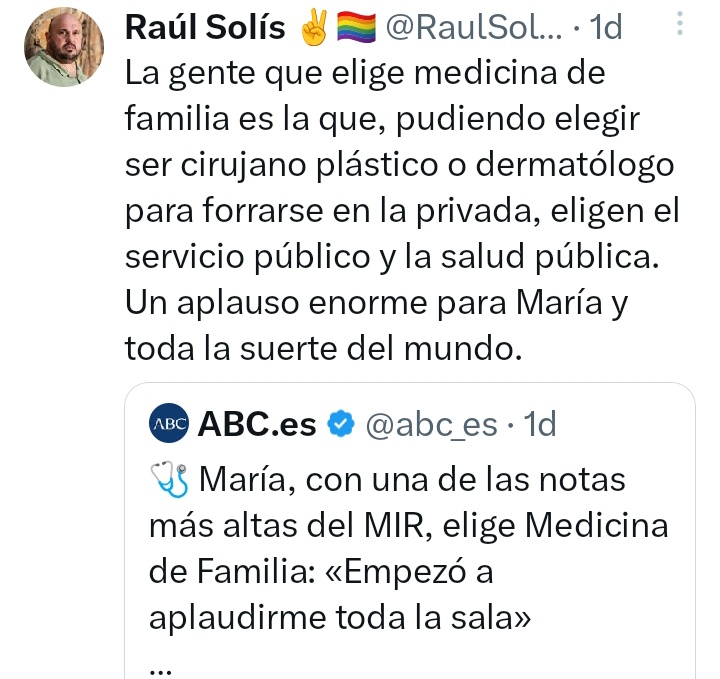 Lo que tú digas, criatura. tweet media