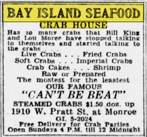 BehindBmoreLots's tweet photo. here since 1954 at least! https://t.co/iYpAK52S7C