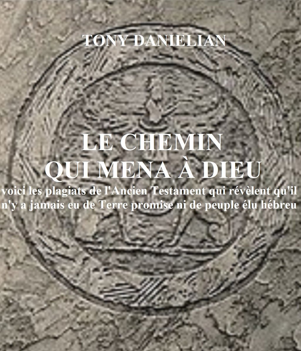 tonydanielian's tweet image. .@UEPAL_ #lectio @Hupathia
En ligne les plagiats bibliques qui démontrent que le Paradis terrestre, l'homme né de la terre, Noé, Abraham, Moïse à SINAÏ, les plaies d'Égypte, et bien +,  ont été plagiés sur les textes de l'AVESTA des IRANO-ARYAS
livres.bookelis.com/librairie?sl=1…