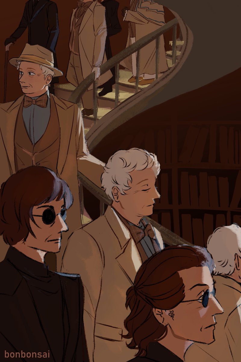 A library of memories #goodomens