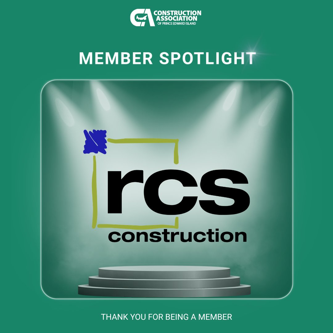 capei's tweet photo. This week’s Member Spotlight is on RCS Construction, a general contractor serving Atlantic Canada. Their team delivers construction services across commercial, retail, hospitality, institutional, industrial, and multi-residential sectors.

🔗 https://t.co/A3I4pGYlgy https://t.co/uUHk7DvIX0