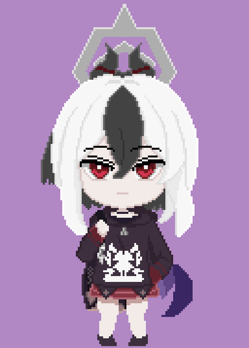 TunawithOrca's tweet photo. カヨコ
#ドット絵 
#ブルアカ 
#鬼方カヨコ https://t.co/WIHGkOVWnr