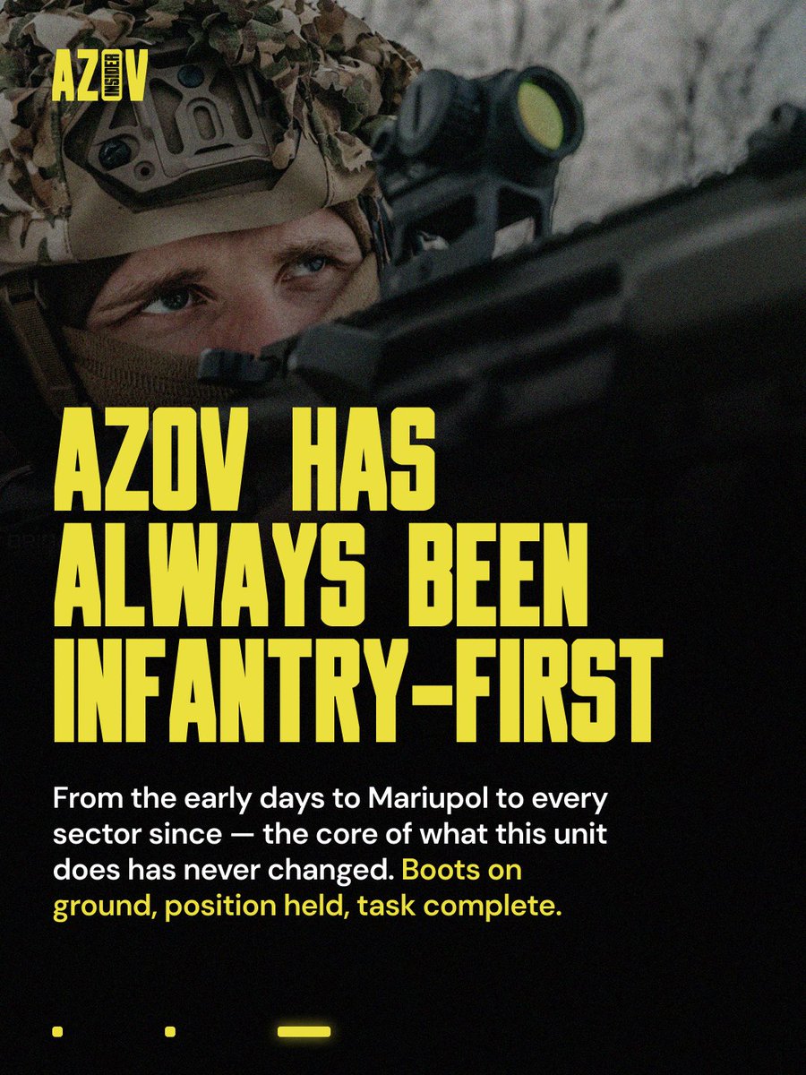 AzovInsider's tweet photo. No technology replaces the person on foot. That's been true since the beginning. Still true now.
Happy Infantry Day! https://t.co/KsFSyZPBIB